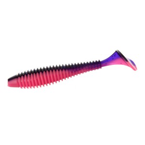 FLAGMAN Виброхвост Mystic Fish Fat 2.8" #0526 Violet Pink 7см 6шт