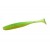 FLAGMAN Виброхвост Shad 4"#1527 Lime Lime Chartreuse 10см 4шт