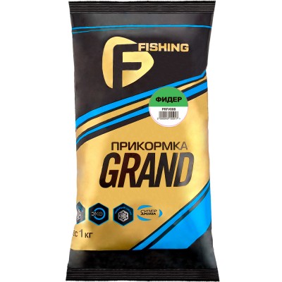 F-FISHING Прикормка для рыбы GRAND Фидер 1кг (15)