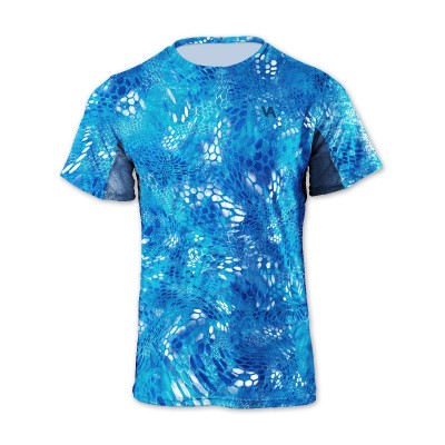 VEDUTA Футболка Air серия UPF50+ Reptile Skin Blue Water 2XL мужская