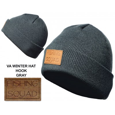 VEDUTA Шапка зимняя Winter Hat Cuff Fishing squad серая