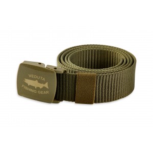 VEDUTA Ремень Nylon Belt с пластиковой пряжкой Green