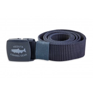 VEDUTA Ремень Nylon Belt с пластиковой пряжкой Navy